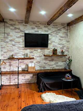 Мини-отель Nazar Stodolya Каменец-Подольский Двухместный номер с 1 кроватью и общей ванной комнатой-3